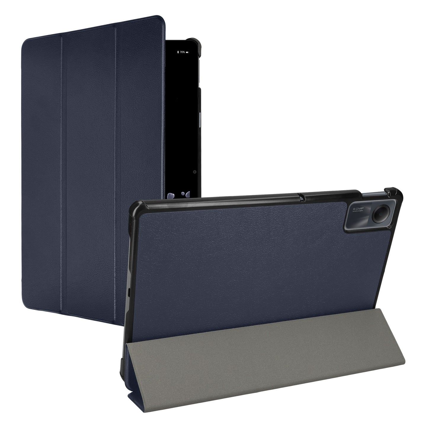 kwmobile Hülle kompatibel mit Xiaomi Redmi Pad SE - Smart Cover Tablet Case Schutzhülle - Stand