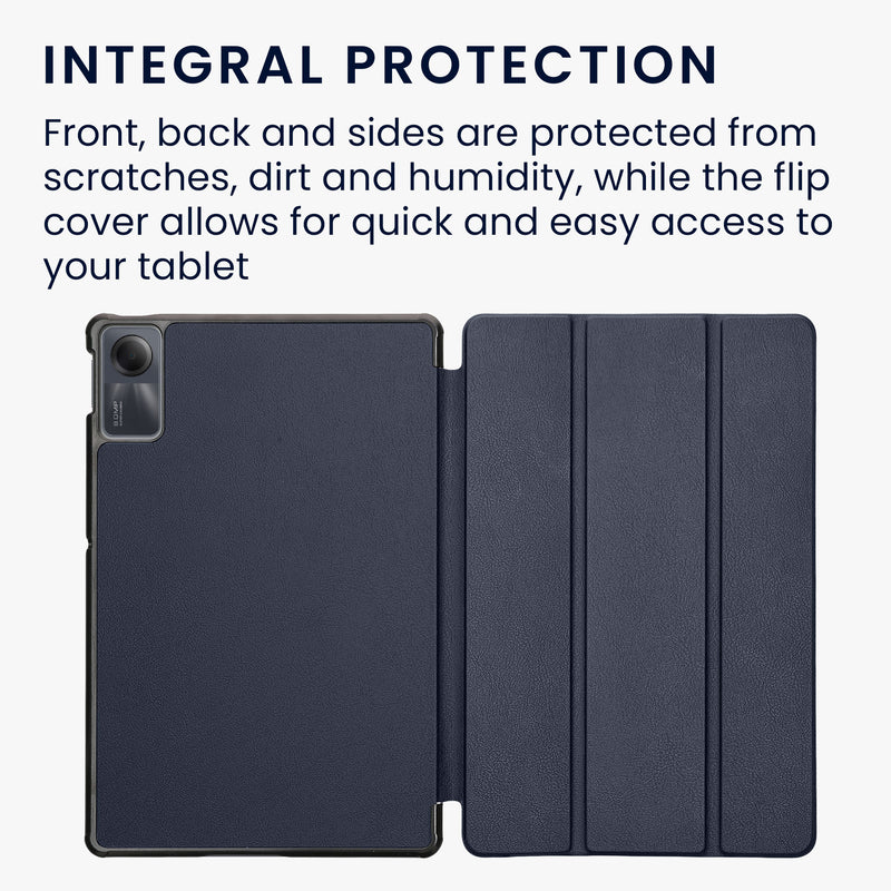 kwmobile Hülle kompatibel mit Xiaomi Redmi Pad SE - Smart Cover Tablet Case Schutzhülle - Stand