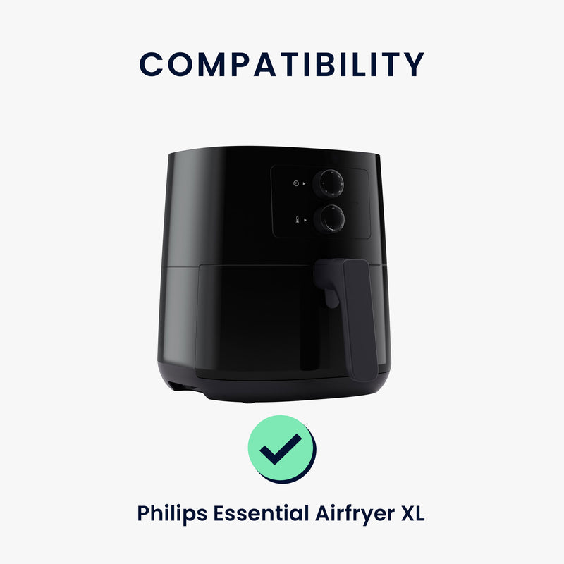 kwmobile Hülle kompatibel mit Philips Essential Airfryer XL Schutzhülle - Heißluft Fritteuse Abdeckhaube Case