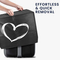 kwmobile Hülle kompatibel mit Philips Essential Airfryer XXL Schutzhülle - Heißluft Fritteuse Abdeckhaube Case