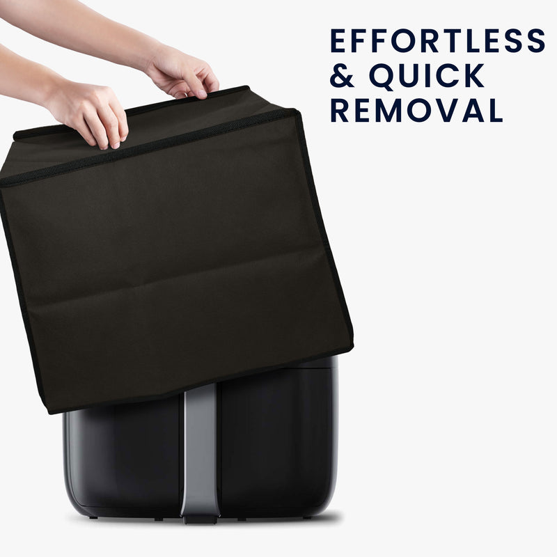 kwmobile Hülle kompatibel mit Philips Essential Airfryer XXL Schutzhülle - Heißluft Fritteuse Abdeckhaube Case
