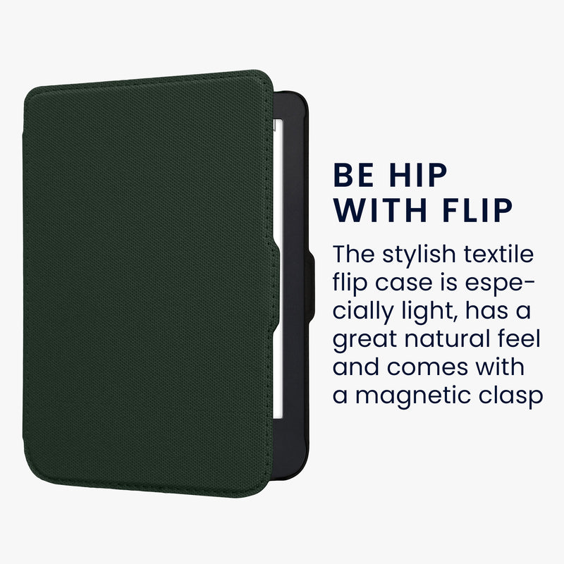 kwmobile Hülle kompatibel mit Kobo Clara 2E / Tolino Shine 4 Schutzhülle Cover Case