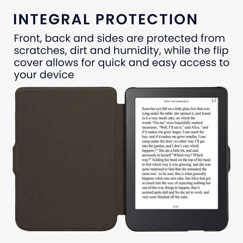 kwmobile Hülle kompatibel mit Kobo Clara 2E / Tolino Shine 4 Schutzhülle Cover Case