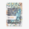 kwmobile Schutzhülle für Pocketbook Era / Era Color Hülle - eReader Flip Case mit Auto Sleep Funktion - Galaxie Baum Wiese