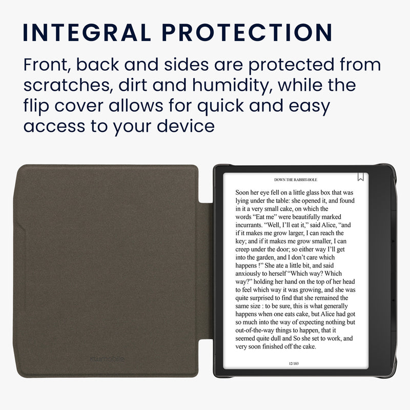 kwmobile Schutzhülle für Pocketbook Era / Era Color Hülle - eReader Case aus Kunstleder mit Auto Sleep Funktion - Pusteblume Love