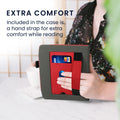 kwmobile Hülle kompatibel mit Pocketbook Era / Era Color Hülle - Flip Case mit Handschlaufe - Cover