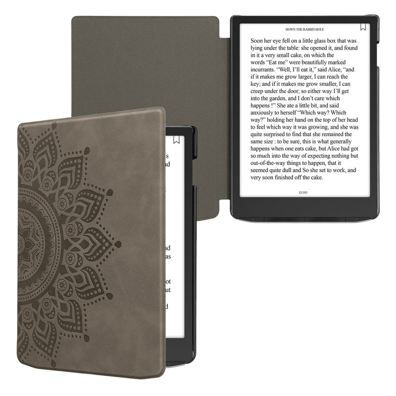 kwmobile Schutzhülle für Pocketbook InkPad 4 / Color 3 / Color 2 / Vivlio InkPad 4 / InkPad Color 3 Hülle - eReader Case aus Kunstleder mit Auto Sleep Funktion