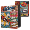 kwmobile Klapphülle kompatibel mit Kobo Kobo Libra Colour / Tolino Vision Color Hülle - eReader Case - Comic Symbole Mehrfarbig Mehrfarbig  [dsg13]