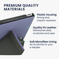 kwmobile Schutzhülle für Kobo Kobo Libra Colour / Tolino Vision Color Hülle - Kunstleder Case - eReader Klapphülle mit Auto Sleep Funktion - Cover mit Ständer