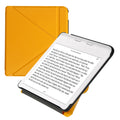 kwmobile Hülle kompatibel mit Kobo Kobo Libra Colour / Tolino Vision Color Hülle - Kunstleder Case - eReader Schutzhülle - Cover Strahlend Gelb Strahlend Gelb  