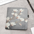 kwmobile Flip Cover kompatibel mit Kobo Kobo Libra Colour / Tolino Vision Color - Hülle mit Handschlaufe