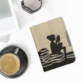 kwmobile Schutzhülle für Kobo Clara BW / Clara Colour / Tolino Shine (5) / Shine Color Hülle - eReader Flip Case mit Handschlaufe und Auto Sleep Funktion