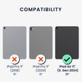 2x Folie kompatibel mit Apple iPad Air 11" (6. Gen 2024)