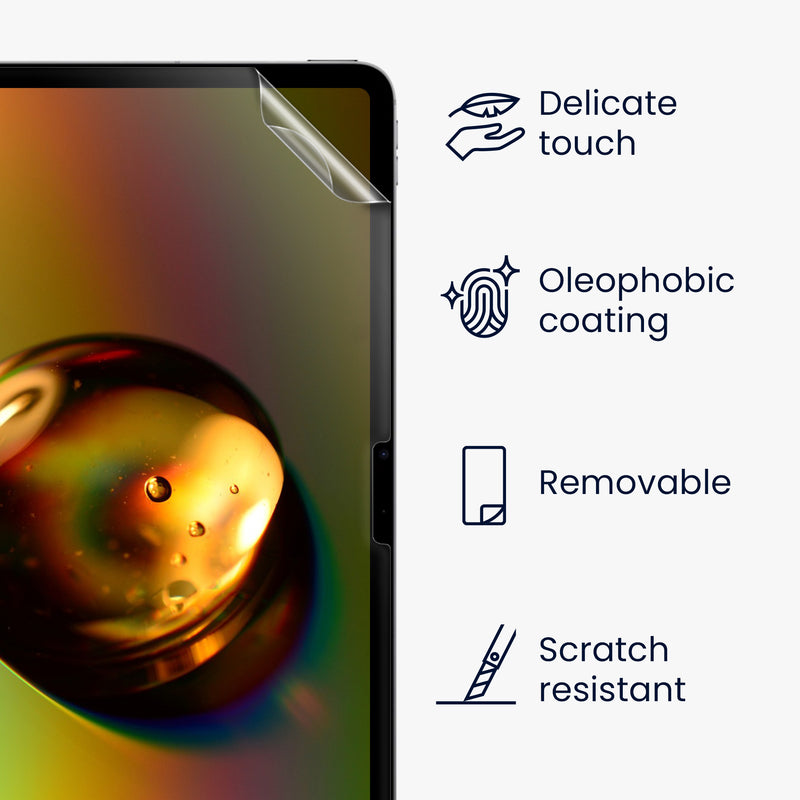 2x Folie kompatibel mit Apple iPad Air 13" (6. Gen 2024)