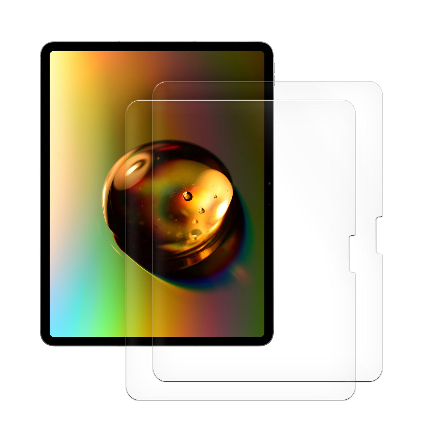 2x Folie kompatibel mit Apple iPad Air 13" (6. Gen 2024)
