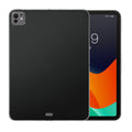 kwmobile Hülle kompatibel mit Apple iPad Pro 13" (2024) Hülle - weiches TPU Silikon Case transparent - Tablet Cover Schwarz Transparent Schwarz  