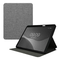 kwmobile Hülle kompatibel mit Apple iPad Pro 13" (2024) - Slim Tablet Cover Case Schutzhülle mit Ständer Grau Grau  [dsg01]