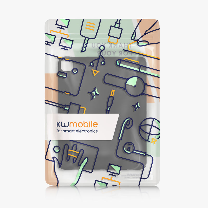 kwmobile Schutzhülle kompatibel mit Apple iPad Pro 13" (2024) - Tablet Cover Case