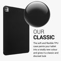 kwmobile Schutzhülle kompatibel mit Apple iPad Pro 13" (2024) - Tablet Cover Case