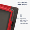 kwmobile Hülle kompatibel mit Pocketbook InkPad 4 / Color 3 / Color 2 / Vivlio InkPad 4 / InkPad Color 3 Hülle - Flip Case mit Handschlaufe - Kunstleder Cover