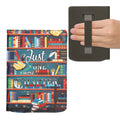 kwmobile Schutzhülle für Pocketbook InkPad 4 / Color 3 / Color 2 / Vivlio InkPad 4 / InkPad Color 3 Hülle - eReader Flip Case mit Handschlaufe und Auto Sleep Funktion