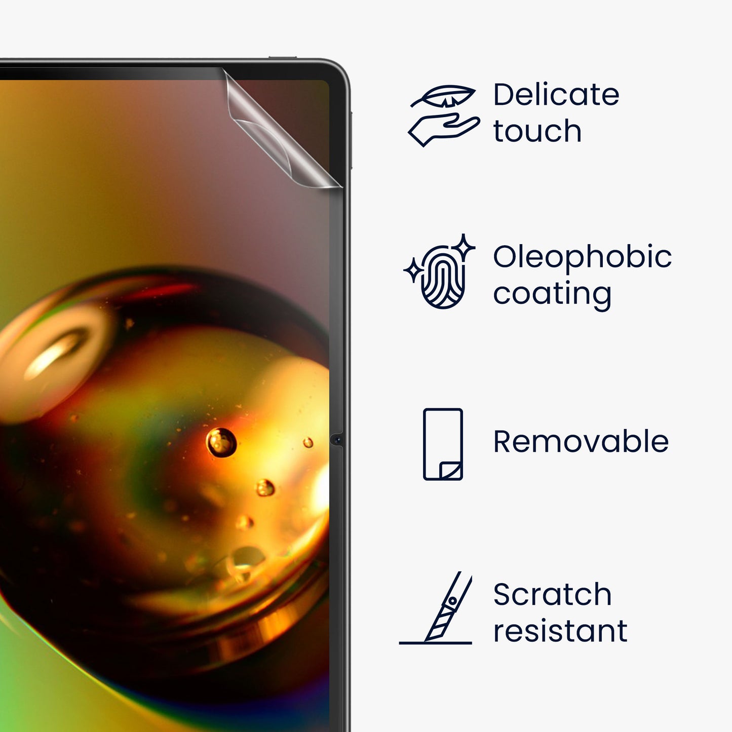 2x Folie kompatibel mit Huawei MatePad 11.5" (2023)