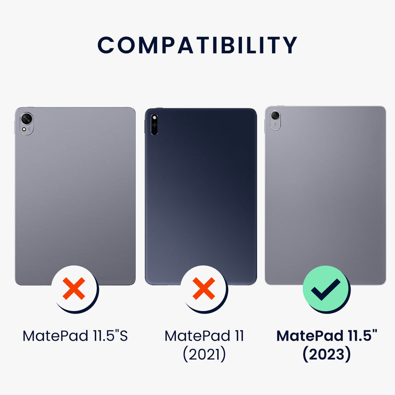 2x Folie kompatibel mit Huawei MatePad 11.5" (2023)