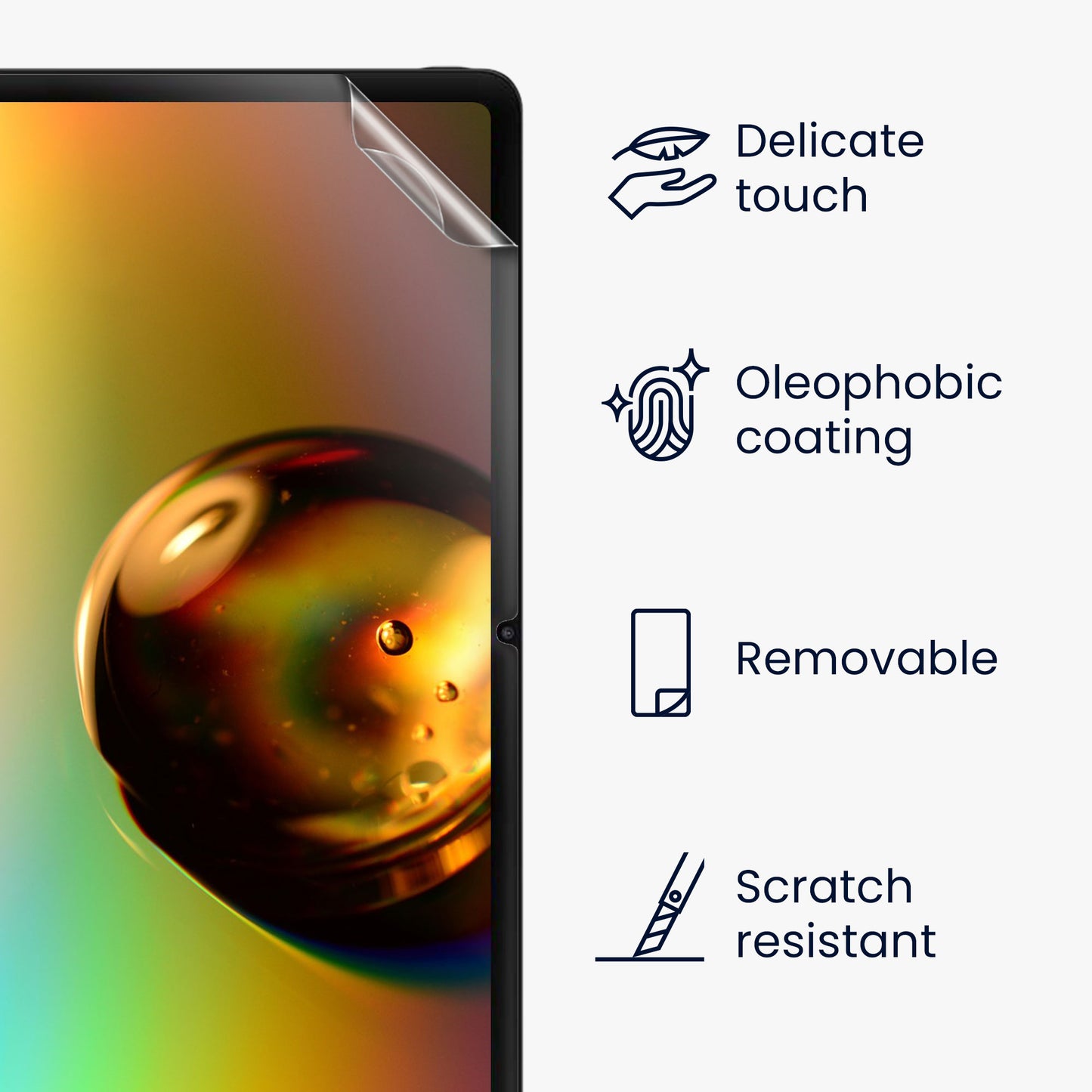 2x Folie kompatibel mit Xiaomi Redmi Pad Pro
