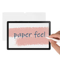 kwmobile Matte Schutzfolie kompatibel mit Samsung Galaxy Tab A8 10.5 (2021) Papier Gefühl Folie - Tablet Full Screen Paper Feel Cover - Tablet Displayfolie Papiergefühl