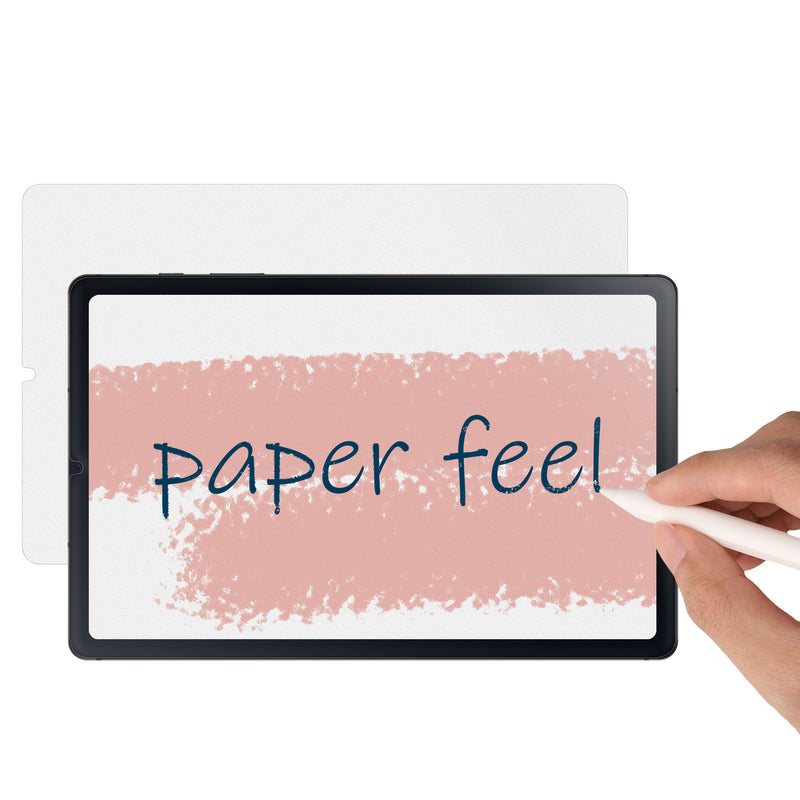 kwmobile Matte Schutzfolie kompatibel mit Samsung Galaxy Tab S6 Lite Papier Gefühl Folie Tablet Full Screen Paper Feel Cover Tablet Displayfolie Papiergefühl