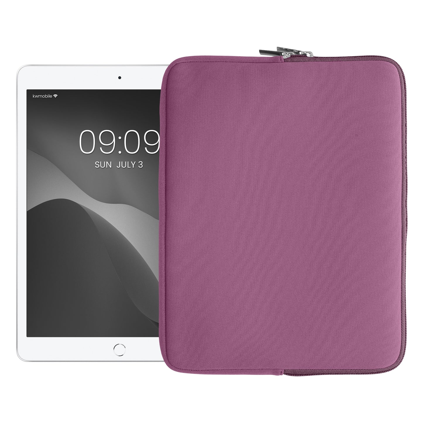 kwmobile Tablet Hülle kompatibel mit 13" Tablet - Universal Neopren Tasche Cover Case - Schutzhülle Sleeve in Lavendel Lavendel  