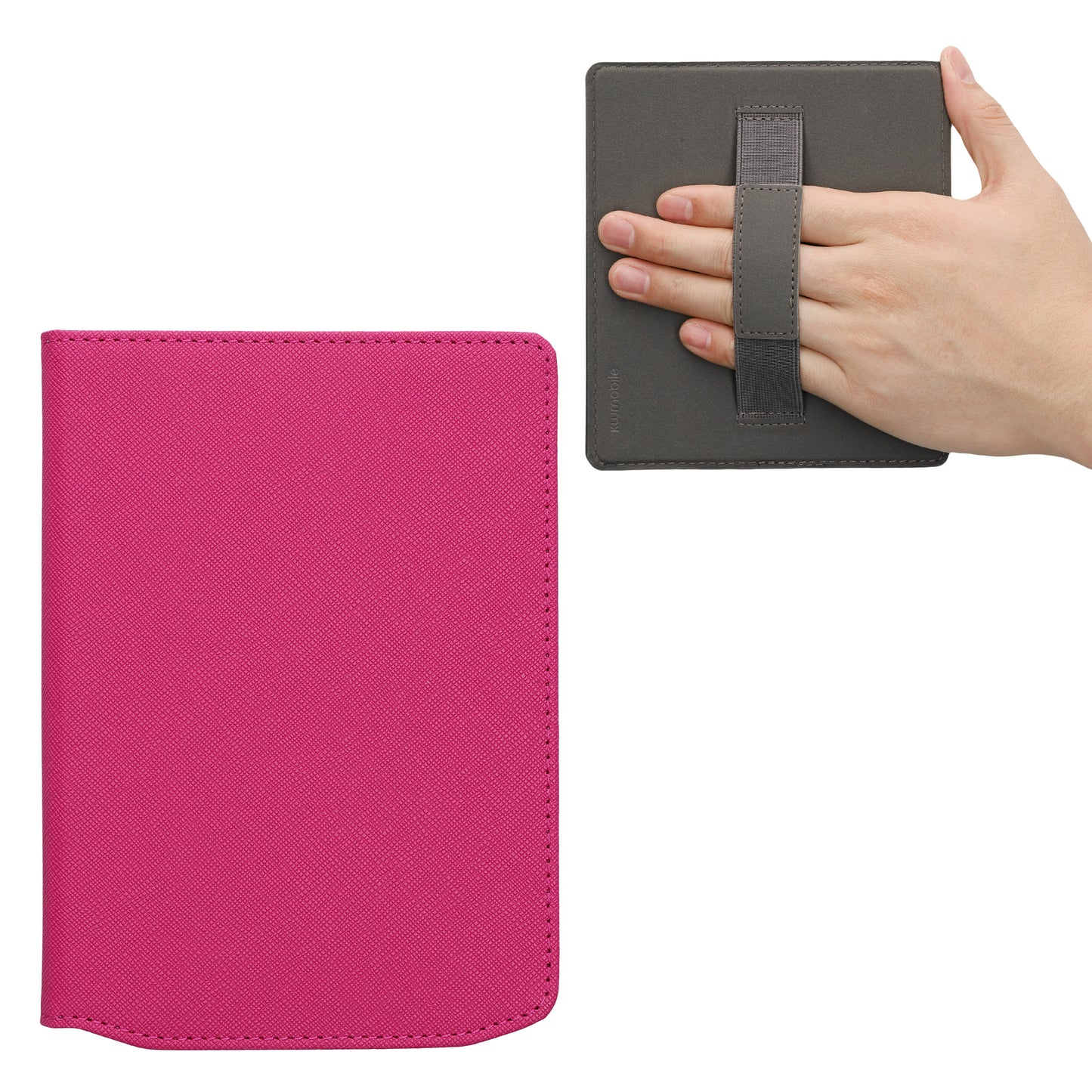 Klapphülle für eReader mit Handschlaufe