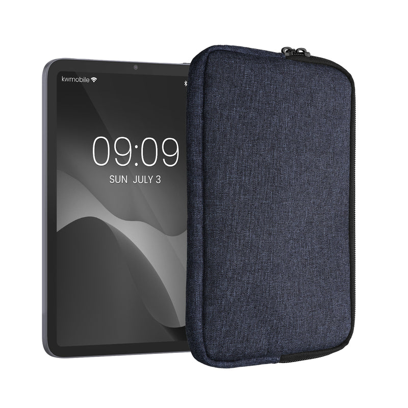 kwmobile Schutzhülle kompatibel mit 8"-8,4" Tablet Hülle mit Reißverschluss