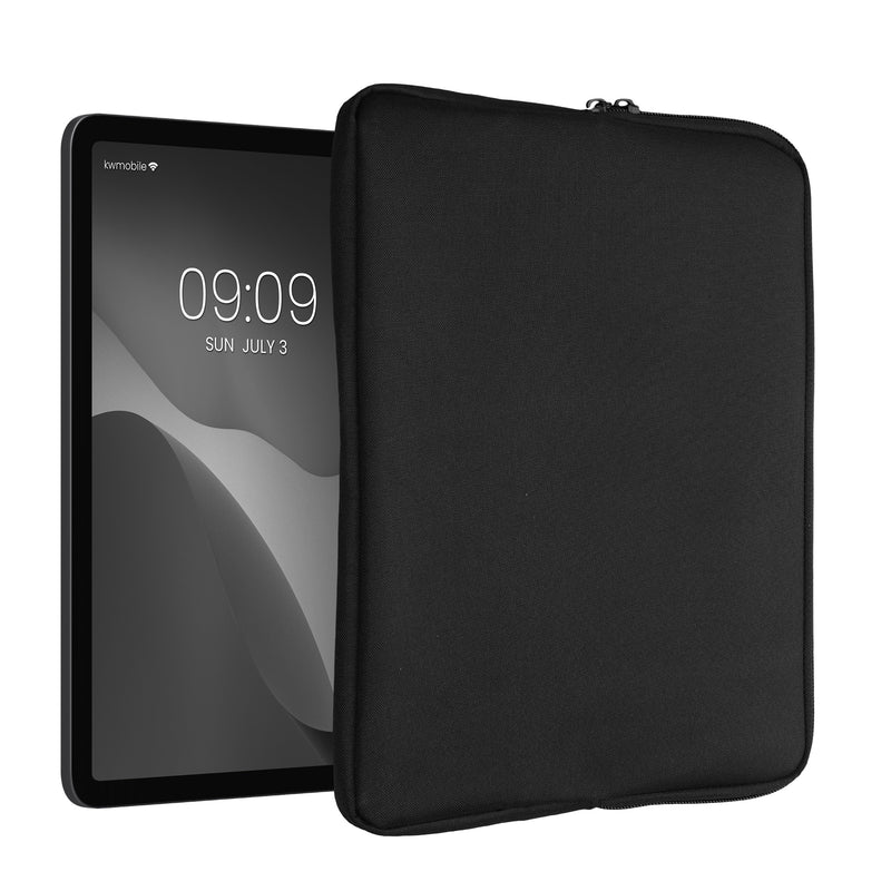 kwmobile Schutzhülle kompatibel mit 12,4"-12,9" Tablet Hülle mit Reißverschluss