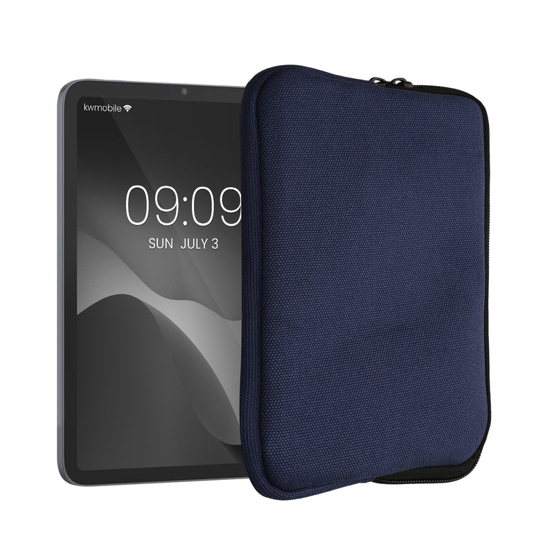 kwmobile Schutzhülle kompatibel mit 8"-8,4" Tablet Hülle mit Reißverschluss