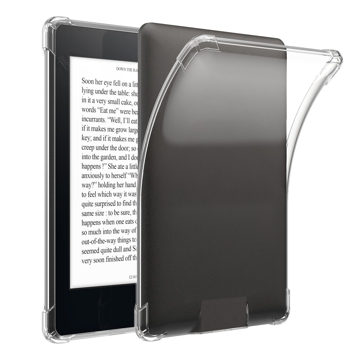 kwmobile Hülle kompatibel mit Amazon Kindle Paperwhite Case - eReader Cover - TPU Case Schutzhülle - flexibel und leicht - Transparent Transparent  
