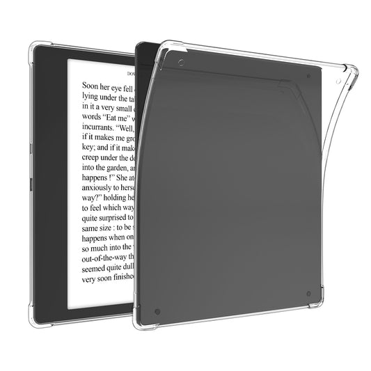kwmobile Hülle kompatibel mit Amazon Kindle Scribe (2022/2024) Case - eReader Cover - TPU Case Schutzhülle - flexibel und leicht - Transparent Transparent  