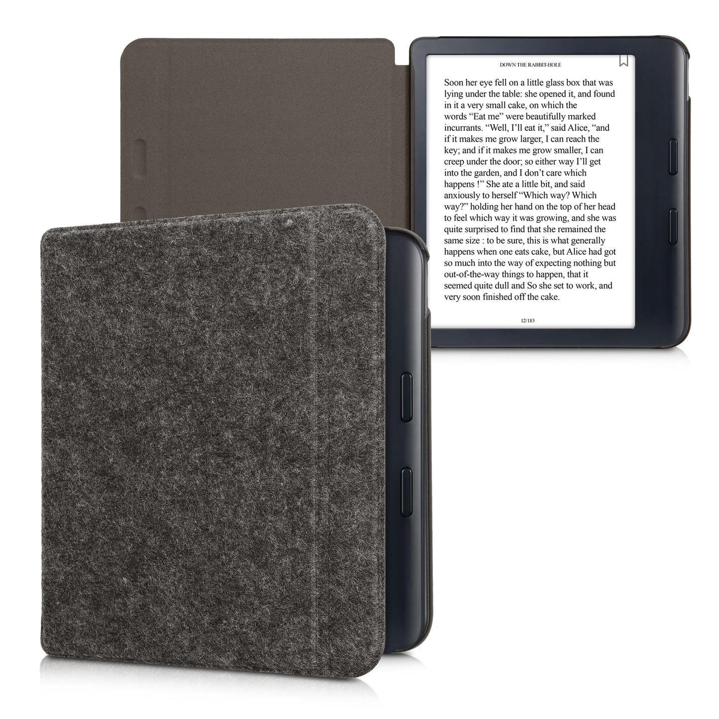 kwmobile Hülle kompatibel mit Kobo Kobo Libra Colour / Tolino Vision Color eReader Schutzhülle Cover Case