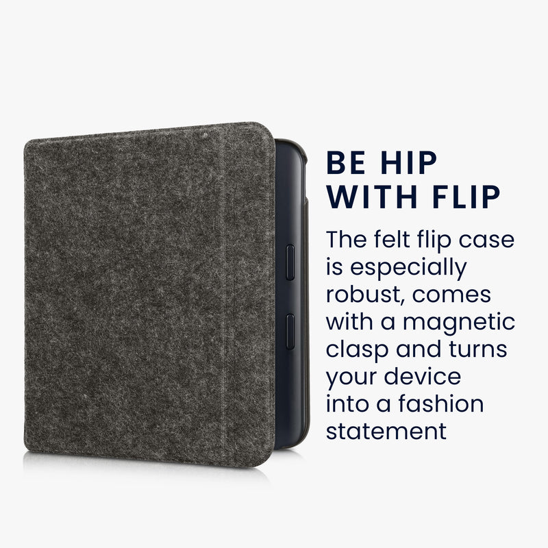 kwmobile Hülle kompatibel mit Kobo Kobo Libra Colour / Tolino Vision Color eReader Schutzhülle Cover Case