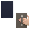 kwmobile Klapphülle kompatibel mit Pocketbook InkPad 4 / Color 3 / Color 2 / Vivlio InkPad 4 / InkPad Color 3 Hülle - eReader Schutzhülle mit Schlaufe