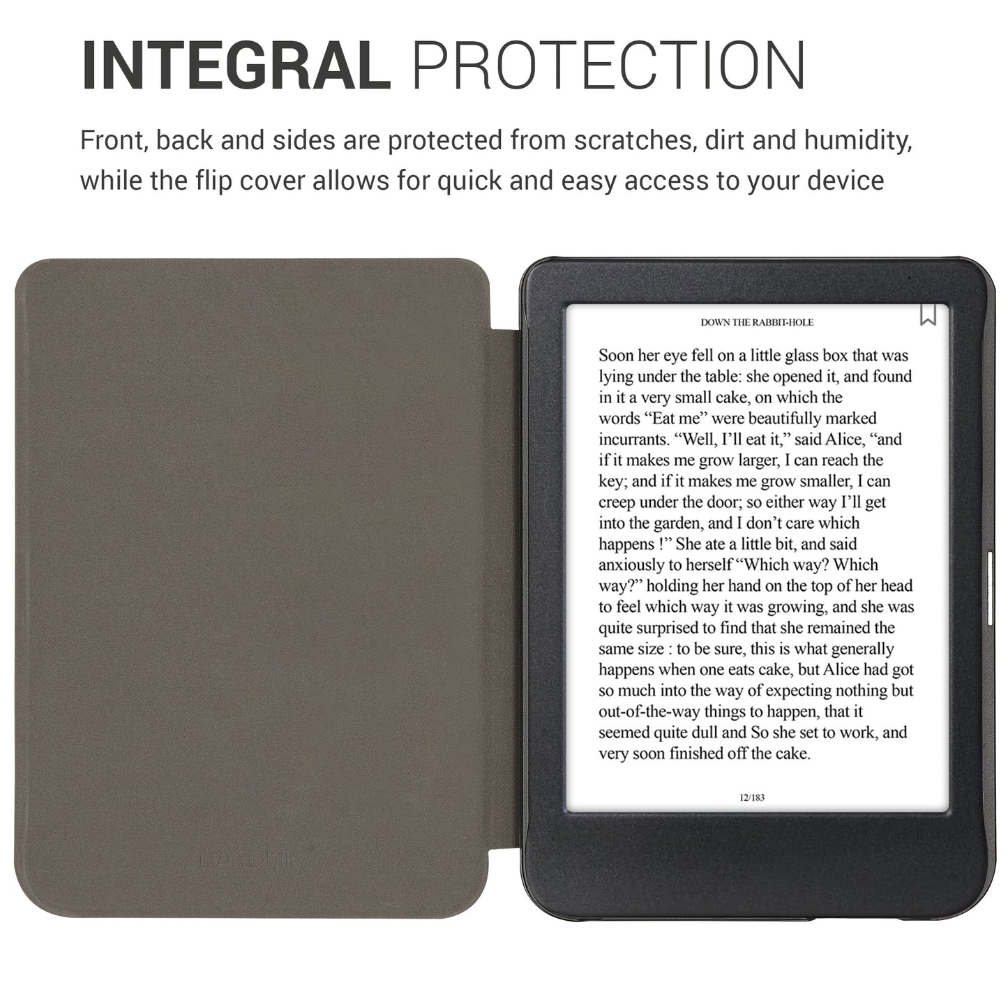 kwmobile Hülle kompatibel mit Kobo Clara BW / Clara Colour / Tolino Shine (5) / Shine Color eReader Schutzhülle Cover Case