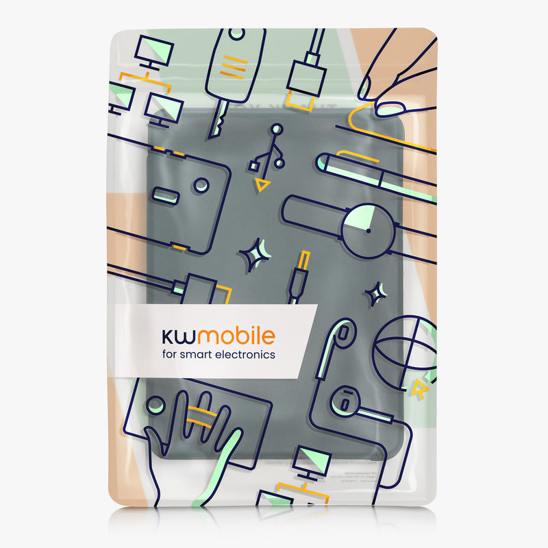 kwmobile Hülle kompatibel mit Amazon Kindle Paperwhite (2024)/Colorsoft - Kunstleder eReader Schutzhülle Cover Case