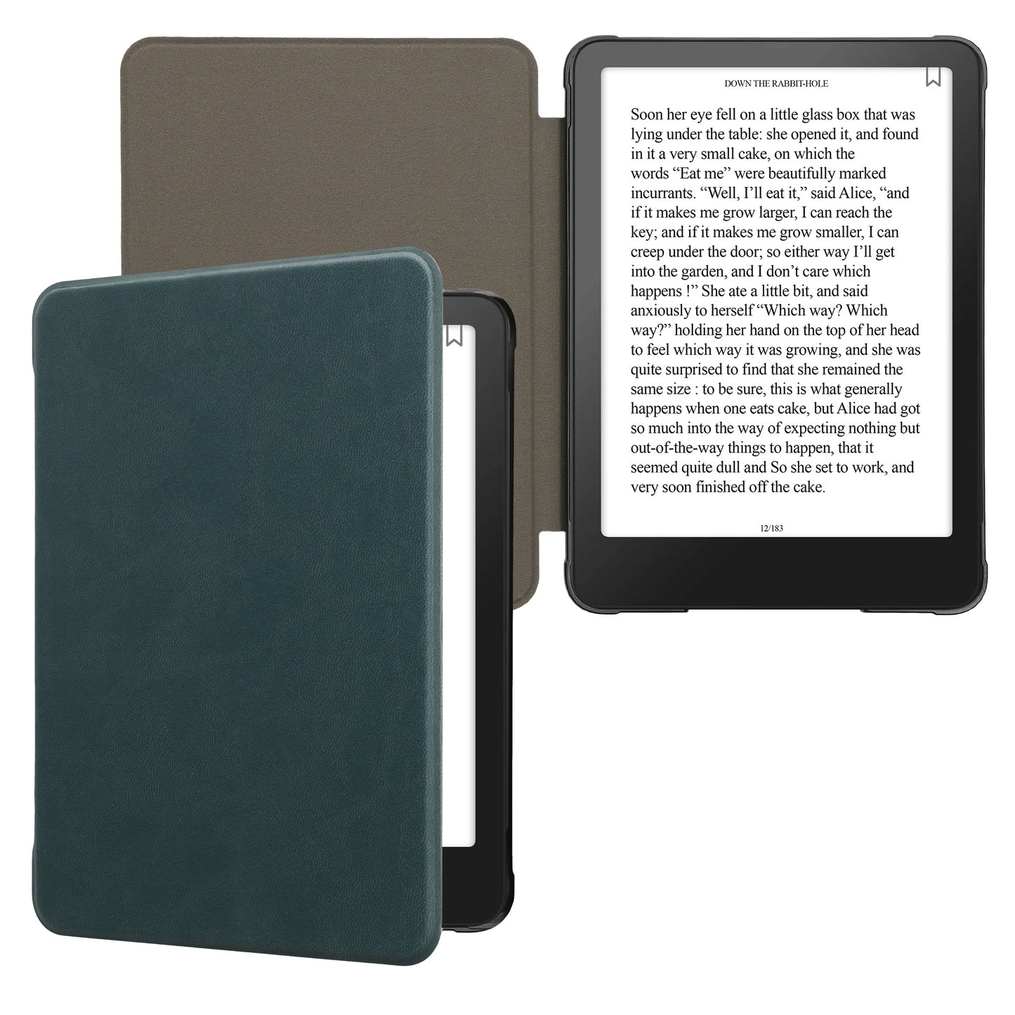 kwmobile Hülle kompatibel mit Amazon Kindle Paperwhite (2024)/Colorsoft - Kunstleder eReader Schutzhülle Cover Case