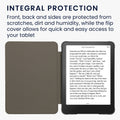 kwmobile Hülle kompatibel mit Amazon Kindle Paperwhite (2024)/Colorsoft - Kunstleder eReader Schutzhülle Cover Case