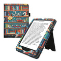 kwmobile Flip Cover kompatibel mit Amazon Kindle Paperwhite (2024) - Hülle mit Handschlaufe