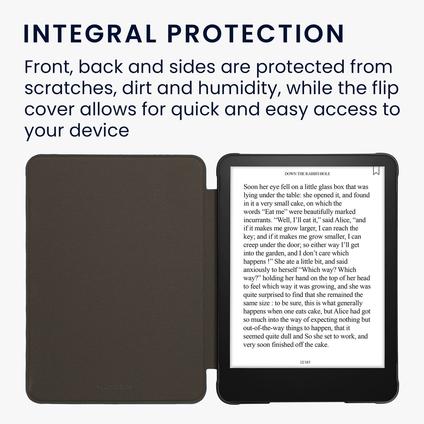 kwmobile Hülle kompatibel mit Amazon Kindle Paperwhite (2024) Schutzhülle Cover Case