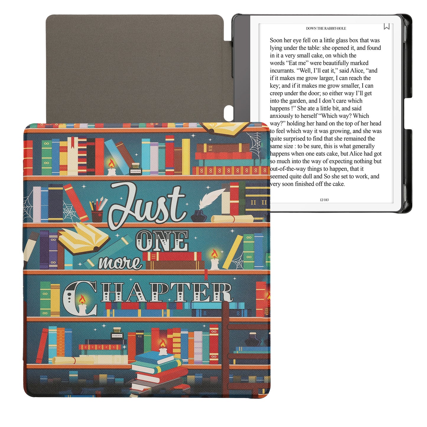 kwmobile Schutzhülle für Amazon Kindle Scribe (2024) Hülle - eReader Flip Case mit Auto Sleep Funktion