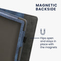 kwmobile Hülle kompatibel mit Amazon Kindle Scribe (2024) Flip Case mit Handschlaufe Cover