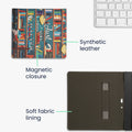 kwmobile Schutzhülle für Amazon Kindle Scribe (2022/2024) Hülle - eReader Flip Case mit Handschlaufe und Auto Sleep Funktion