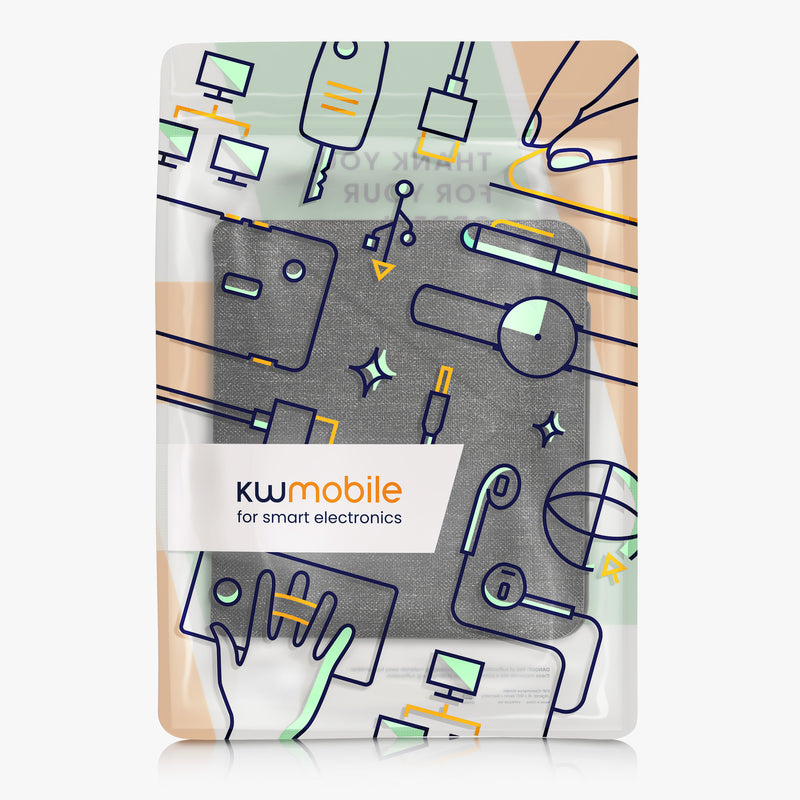 kwmobile Hülle kompatibel mit Kobo Kobo Libra Colour / Tolino Vision Color Schutzhülle Cover Case